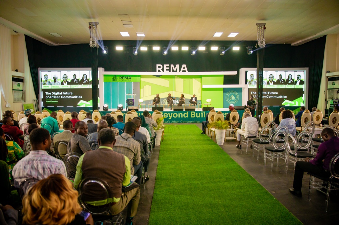 The audience facing the stage at REMA 2025